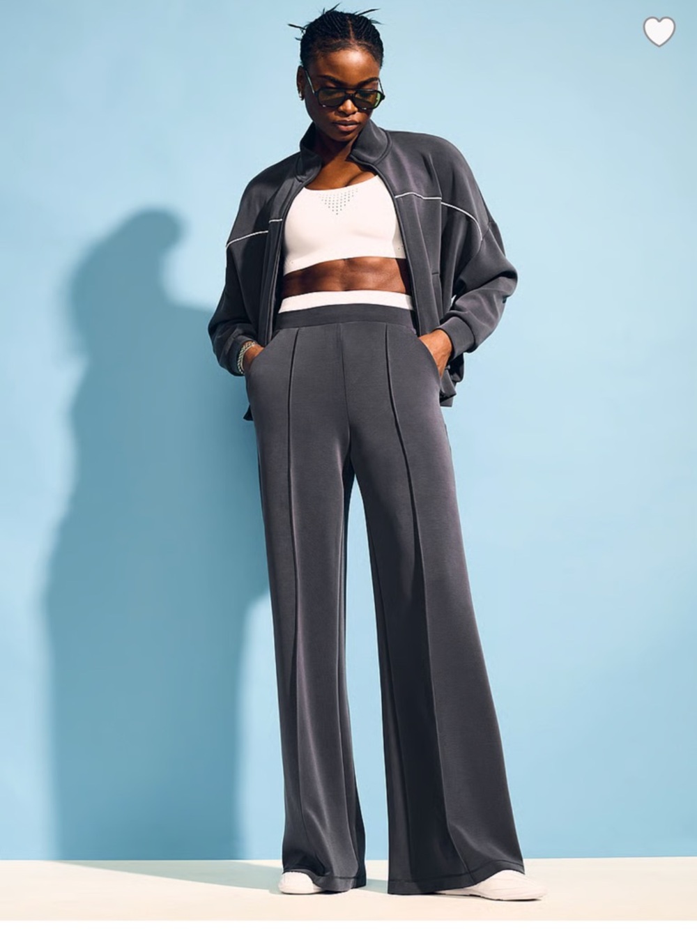 Victoria's Secret Featherweight Knit Wide-Leg Pants